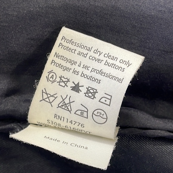 Vintage 3.1 Phillip Lim Linen Blend Utility Jacket, Black, 0 - Picture 14 of 14